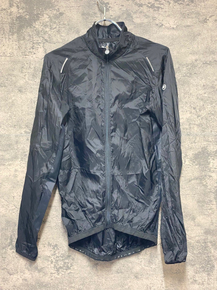 KO581 アソス assos MILLE GT WIND JACKET Black Series 長袖 ウィンドブレーカー 黒 M