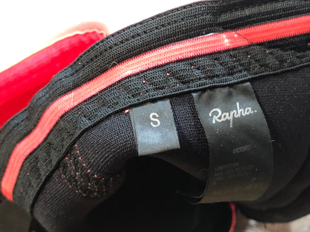 JV510 ラファ Rapha OVERSHOES シューズカバー ピンク S 汚れあり