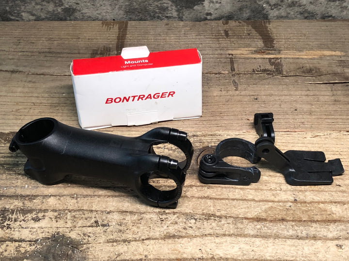 JQ791 ボントレガー BONTRAGER Pro Blender Stem アルミ ステム 黒 100mm Φ31.8 OS 17° 各種マウント付属