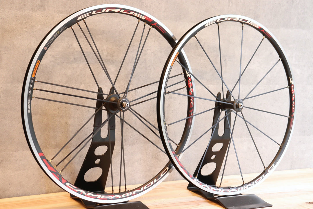 カンパニョーロ CAMPAGNOLO ユーラス EURUS 2WAY-FIT シマノ 10S アルミ チューブレス ホイールセット 【さいたま浦和店】