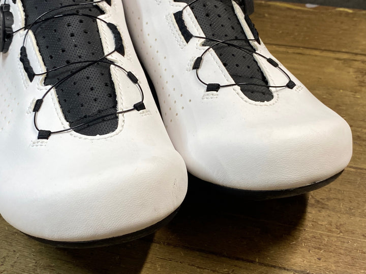 JW178 フィジーク fizik VENTO OMNA WIDE ビンディングシューズ SPD-SL EU40 白