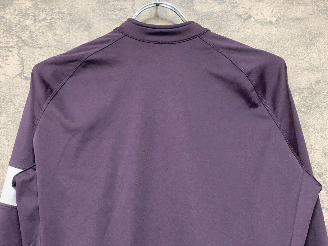 KQ645 ラファ Rapha WOMEN'S CORE LONG SLEEVE JERSEY 長袖 サイクルジャージ 紫 L レディース