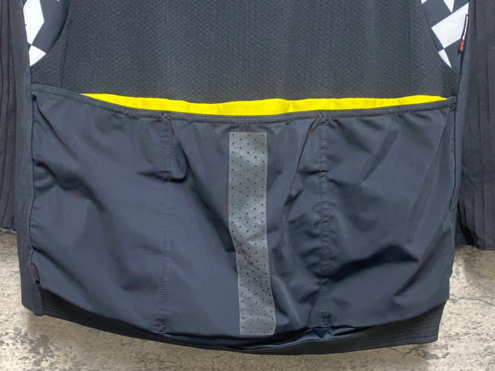 KO414 アソス ASSOS EQUIPE RS PROF SERIES CLIMACOOD 2/3 SPRING FALL 長袖 サイクルジャージ 黒 L 裏起毛
