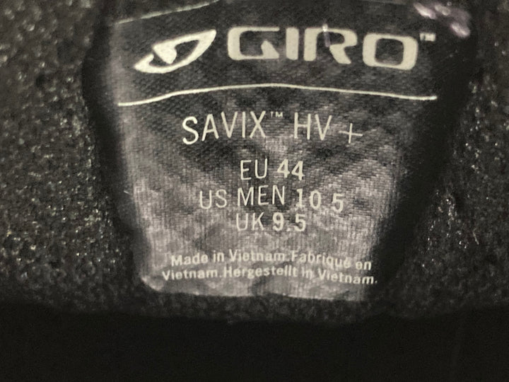 JJ834 ジロ GIRO SAVIX HV+ ビンディングシューズ 黒 EU44 3穴