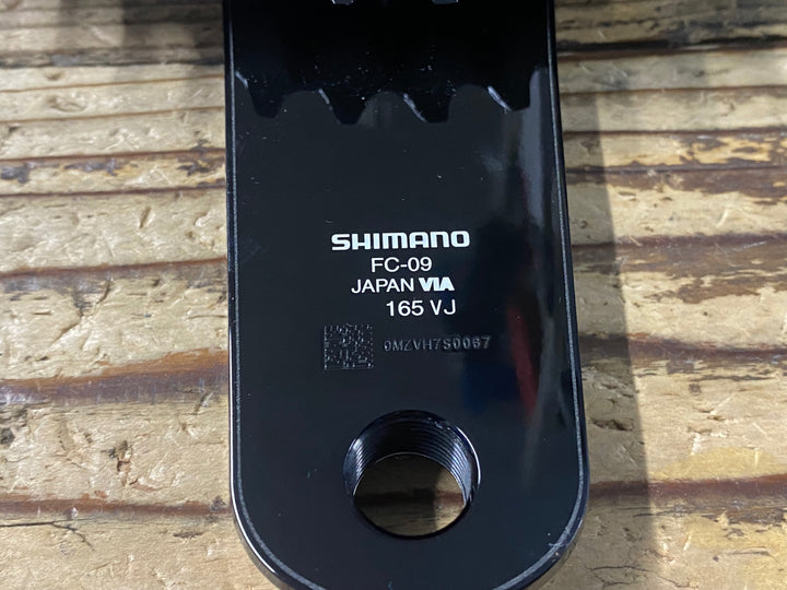 KH841 シマノ SHIMANO デュラエース DURA-ACE FC-09 クランクセット 52/36T 165mm