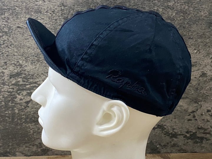 KG613 ラファ Rapha CAP サイクルキャップ 黒 M-L