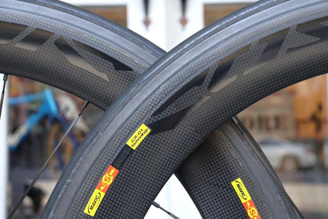 マヴィック MAVIC コスミック COSMIC CXR60T カーボン チューブラー ホイールセット シマノ11/12S 【横浜店】