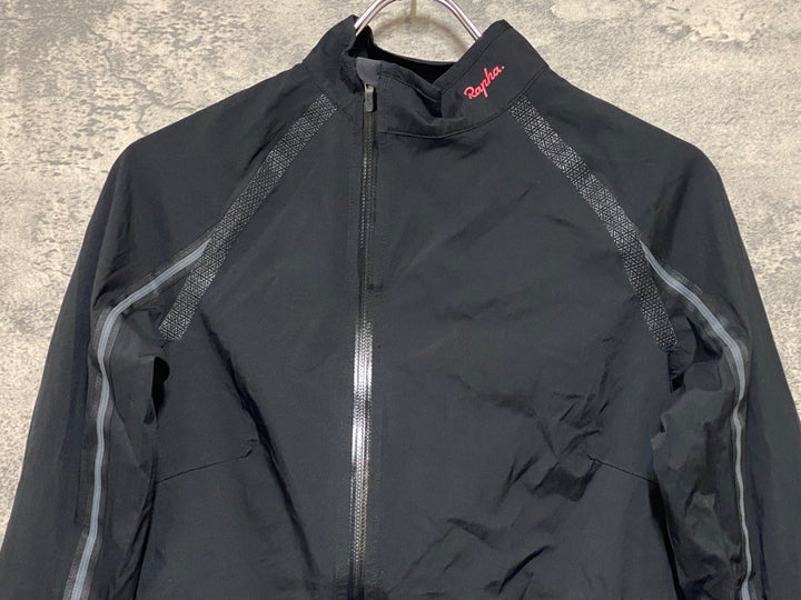 KP512 ラファ Rapha CLASSIC WIND JACKET 長袖 ウィンドブレーカー 黒 S