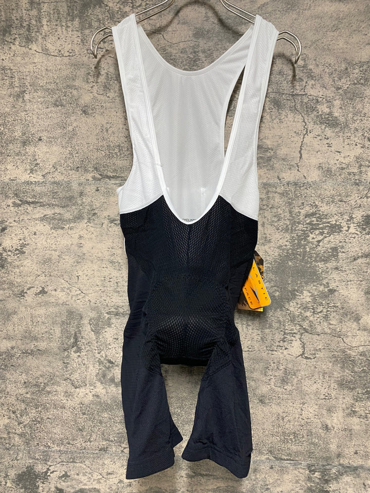 JY618 カフェドシクリステ CAFE DU CYCLISTE Helene Men ビブショーツ 黒 L メッシュ 未使用