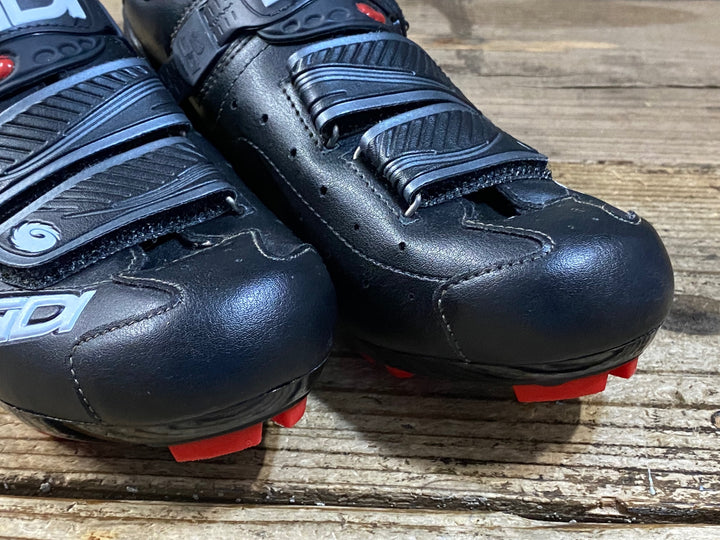 KG410 シディ SIDI TRACE MTB ビンディングシューズ 2穴 ブラック EU40 ※ペン字あり