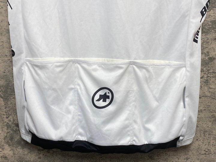 KR435 アソス ASSOS FF1 GT SS Jersey 半袖 サイクルジャージ 白 XLG XXL