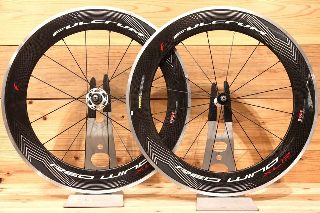 フルクラム FULCRUM レッドウィンド RED WIND XLR 80mm アルミ/カーボン クリンチャー ホイールセット シマノ 11/12S 15C 【千葉店】