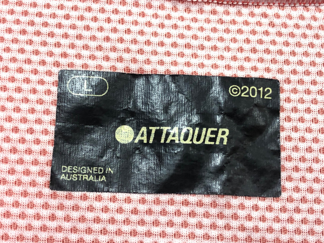 JV764 アタッカー ATTAQUER A-Line 半袖サイクルジャージ オレンジ L
