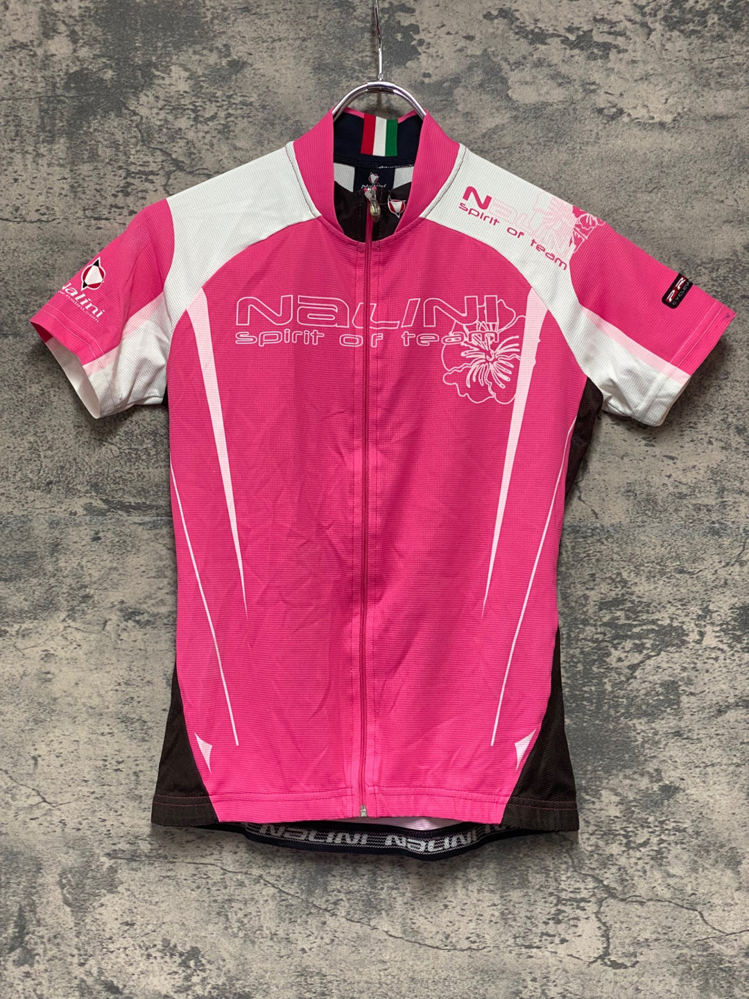 KA218 ナリーニ Nalini 半袖 サイクルジャージ ピンク レディース S