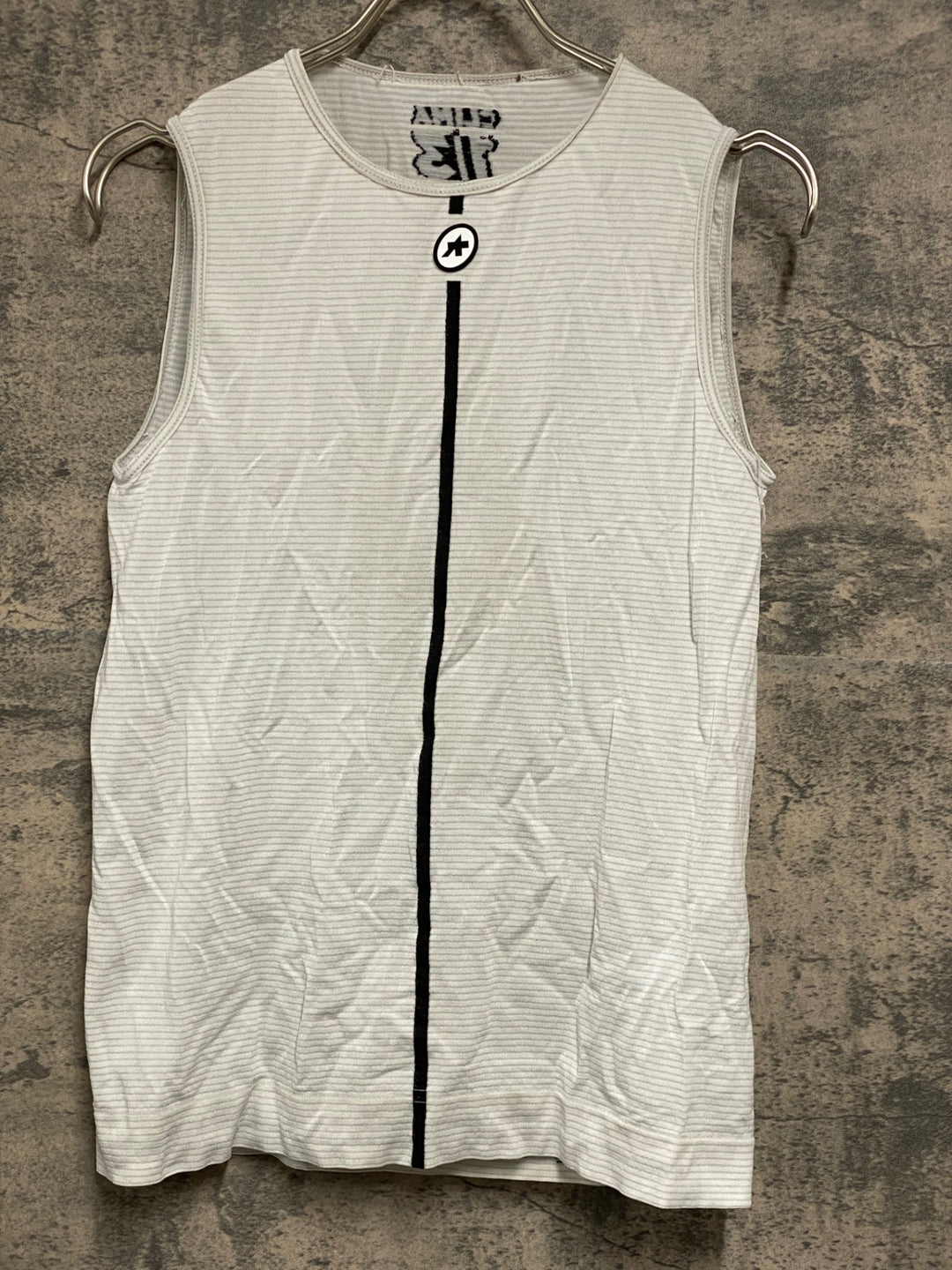 JO787 アソス ASSOS スキンレイヤー SKIN LAYER ノースリーブ 白 Mサイズ