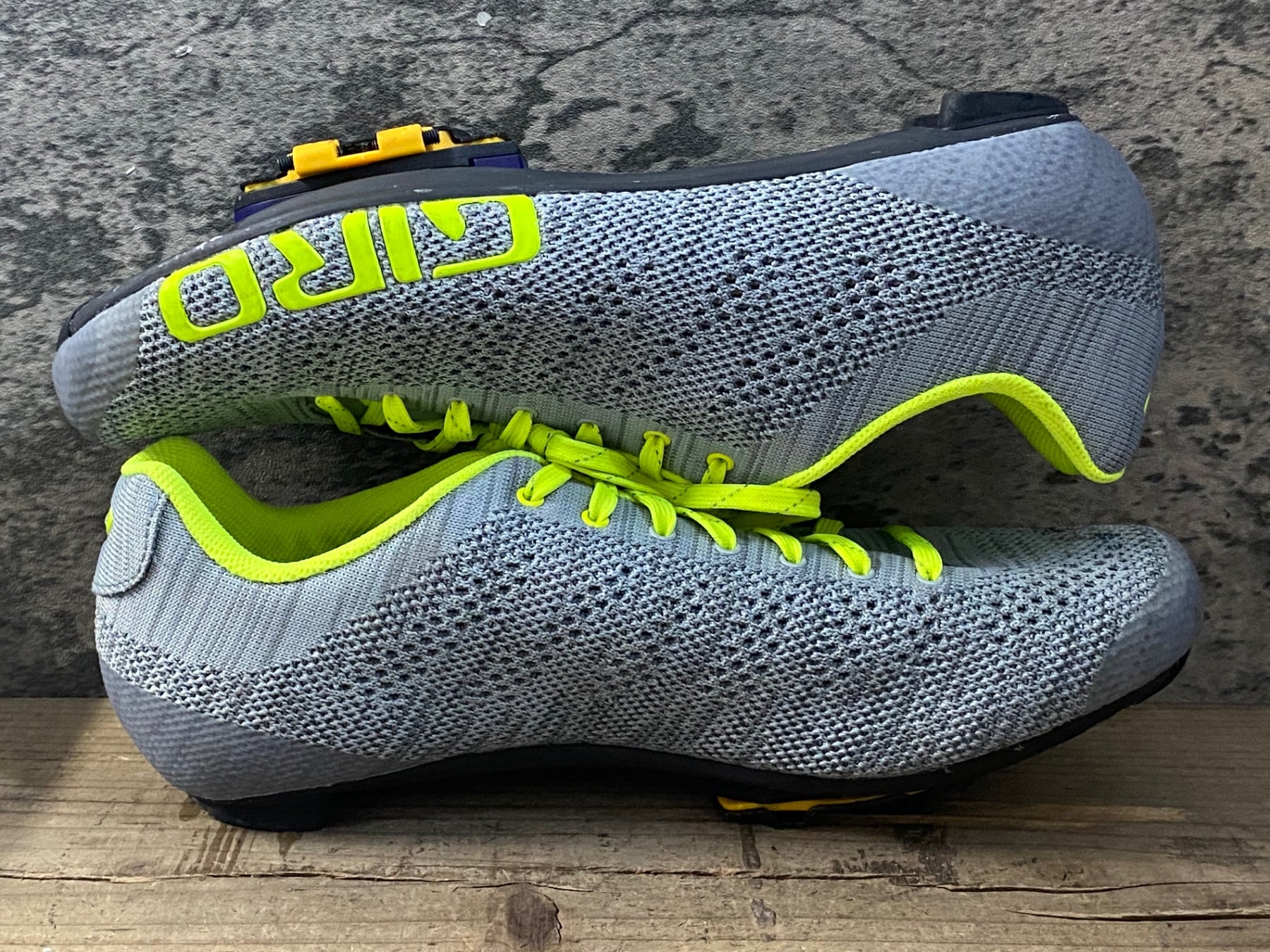 KE801 ジロ GIRO EMPIRE E70 KNIT ビンディングシューズ グレー EU43