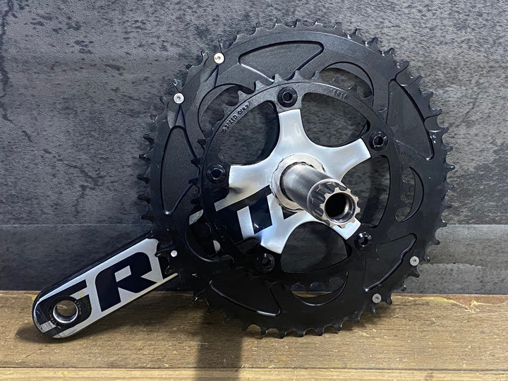 KE919 スラム SRAM レッド Red 10 カーボン クランクセット 170mm 50/34T 5H 110BCD GXP
