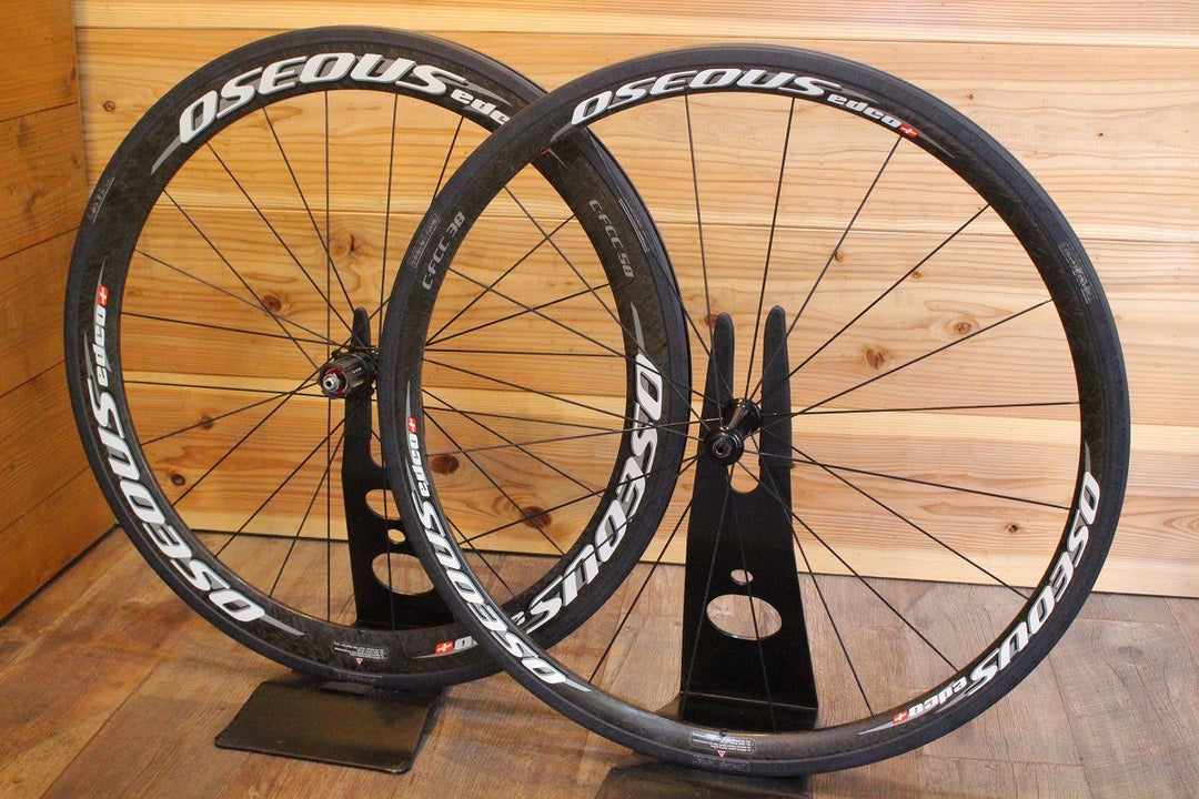 オセウス エドコ OSEOUS EDCO C-FCC38/58 カーボン クリンチャー ホイールセット シマノカンパ両用11S ナローリム 【名古屋店】
