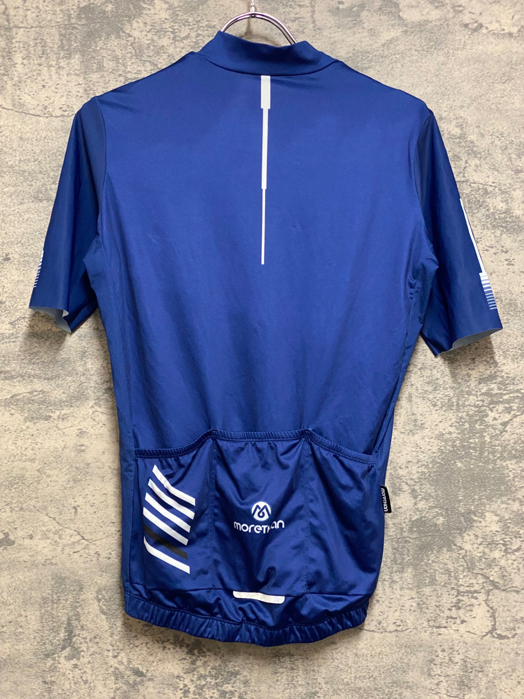 JO076 モアザン morethan 半袖 サイクルジャージ ネイビー S