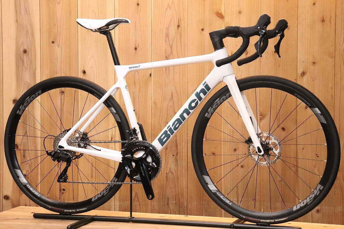 ★【極美品】BIANCHI ロードバイク 53サイズ 2023年 SPRINT ビアンキ BIANCHI スプリント SPRINT DISC 2025年モデル 53サイズ
