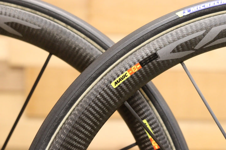 マヴィック MAVIC コスミック アルチメイト COSMIC ULTIMATE チューブラー カーボン ホイールセット カンパ12/11S 【立川店】