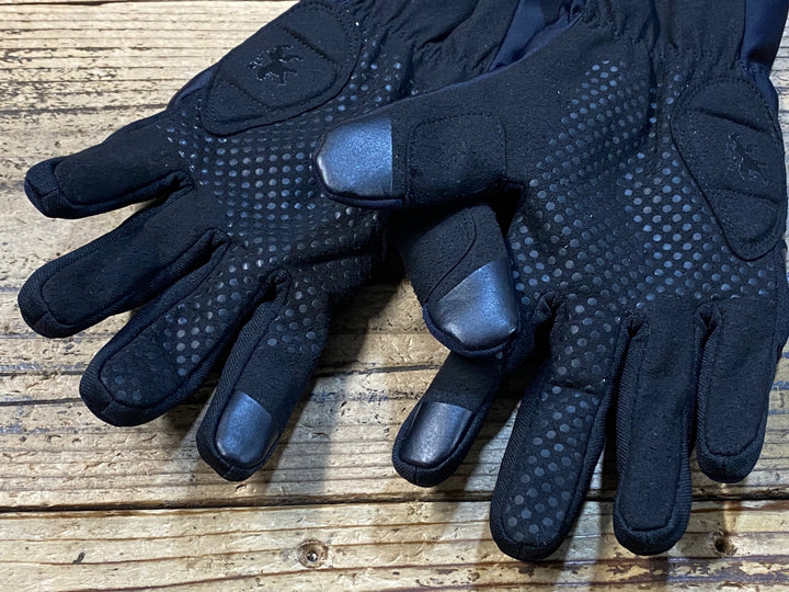 KJ691 カペルミュール KAPELMUUR 長指 グローブ 黒 S 裏起毛