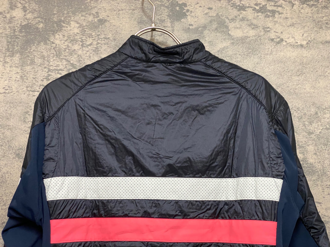 JS270 ラファ Rapha BREVET INSULATED JACKET 長袖 サイクルジャケット 紺 S