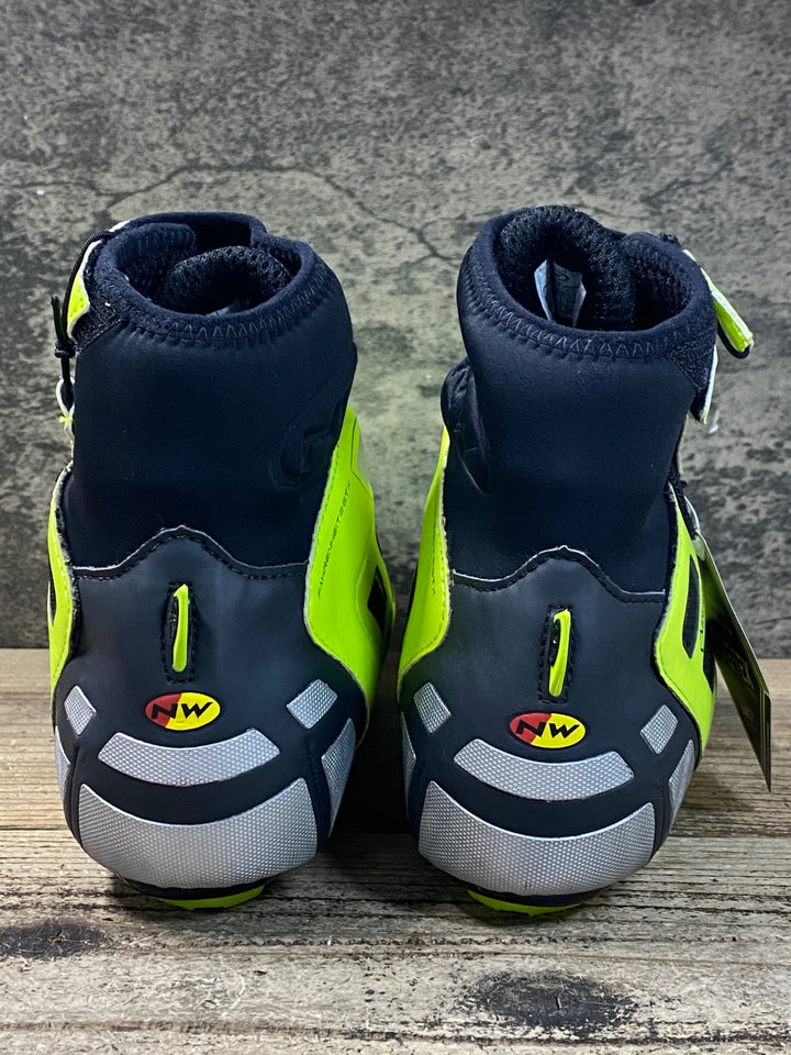 JU123 ノースウェーブ NORTHWAVE Fahrenheit Arctic 2 GTX ビンディングシューズ 3穴 黄 EU41 GORE-TEX