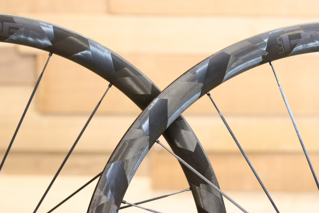 ウィンスペース WINSPACE ルンハイパー LUN HYPER D33 カーボン クリンチャー チューブレスレディ ホイールセット シマノ12S/11S 【立川店】