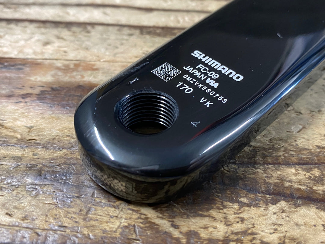 KE360 シマノ SHIMANO デュラエース DURA-ACE FC-09 クランクセット 52/36T 170mm