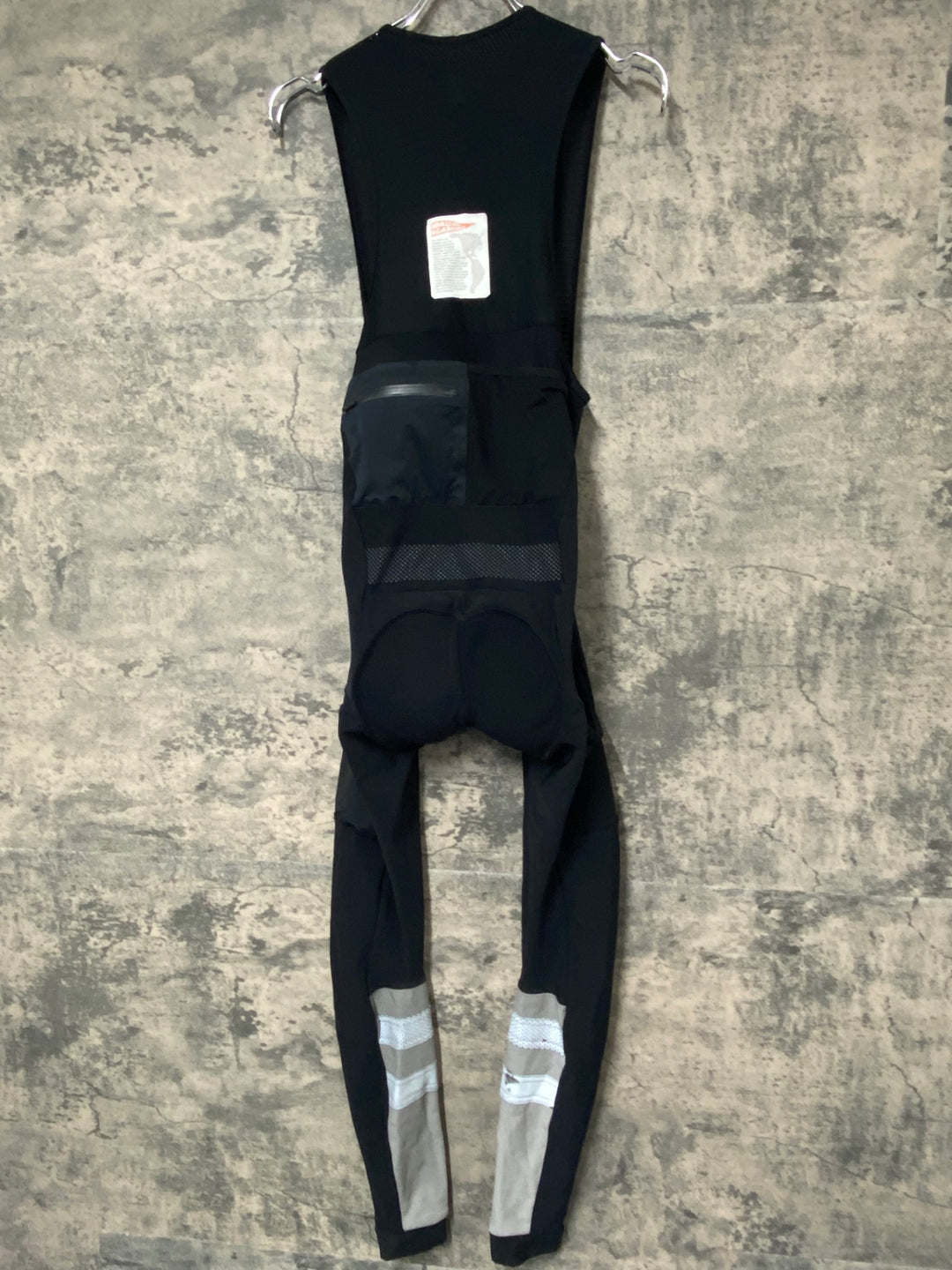 JD877 ラファ Rapha CARGO WINTER TIGHTS WITH PAD ビブタイツ 黒 M 裏起毛