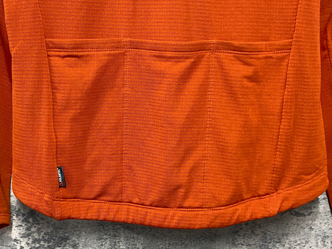JV704 スペシャライズド SPECIALIZED TRAIL SERIES WIND JACKET 長袖 サイクルジャケット オレンジ M
