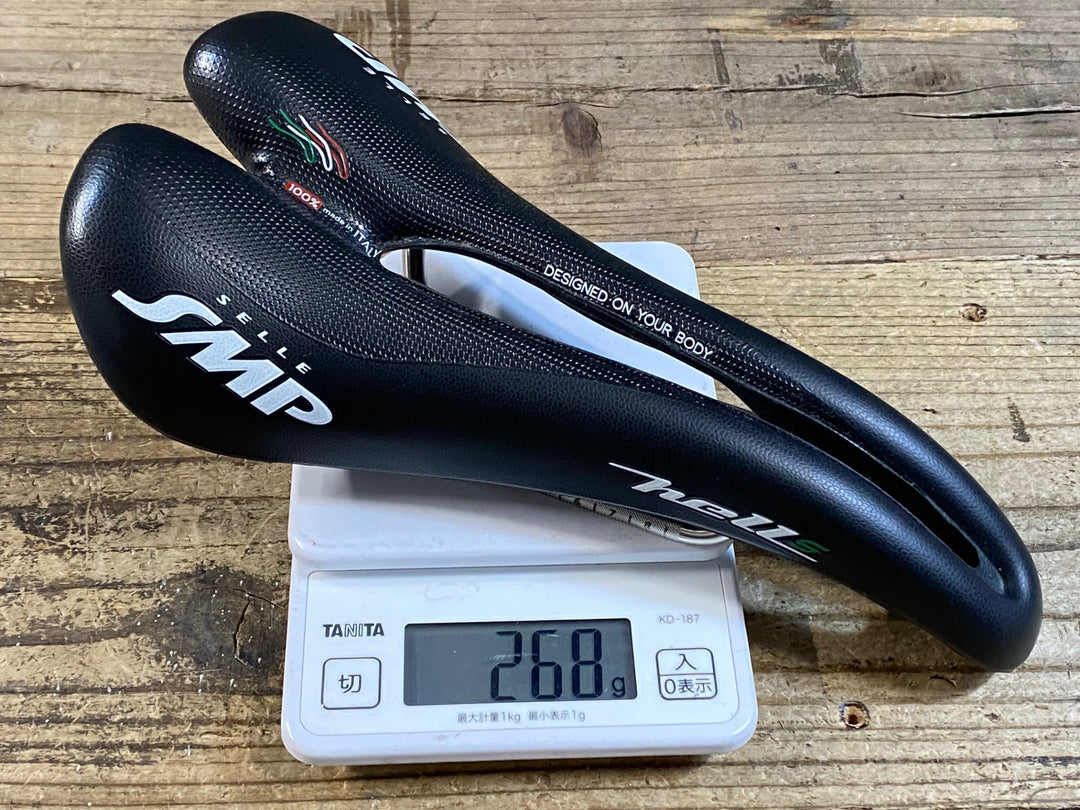 KA203 SELLE SMP ヘル hell S サドル 黒 138mm aisi304