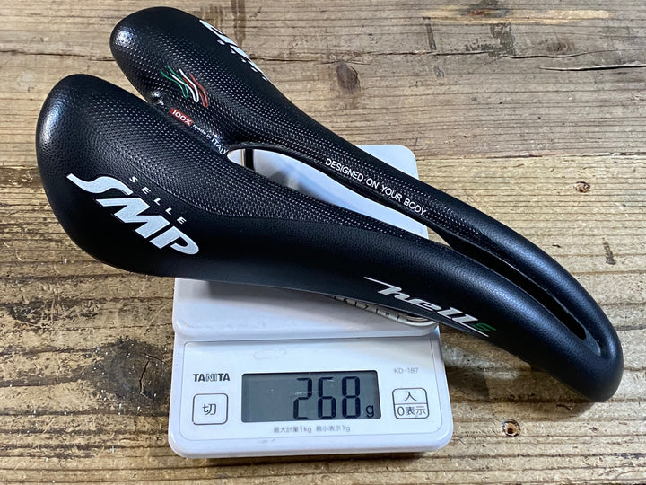 KA203 SELLE SMP ヘル hell S サドル 黒 138mm aisi304