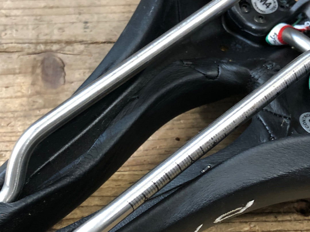 JZ343 SELLE SMP プラス PLUS サドル 黒 inox tubeレール