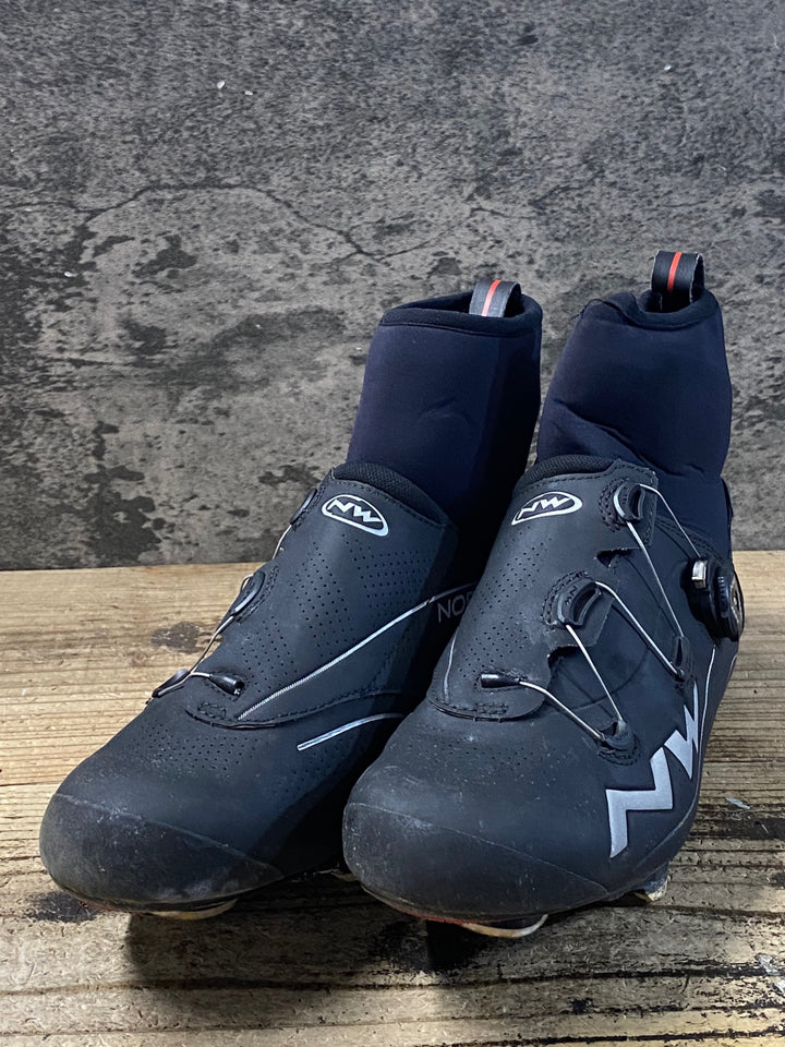 KK014 ノースウェーブ NORTHWAVE FLASH GTX ビンディングシューズ 3穴 EU41 傷 ※ほつれアリ