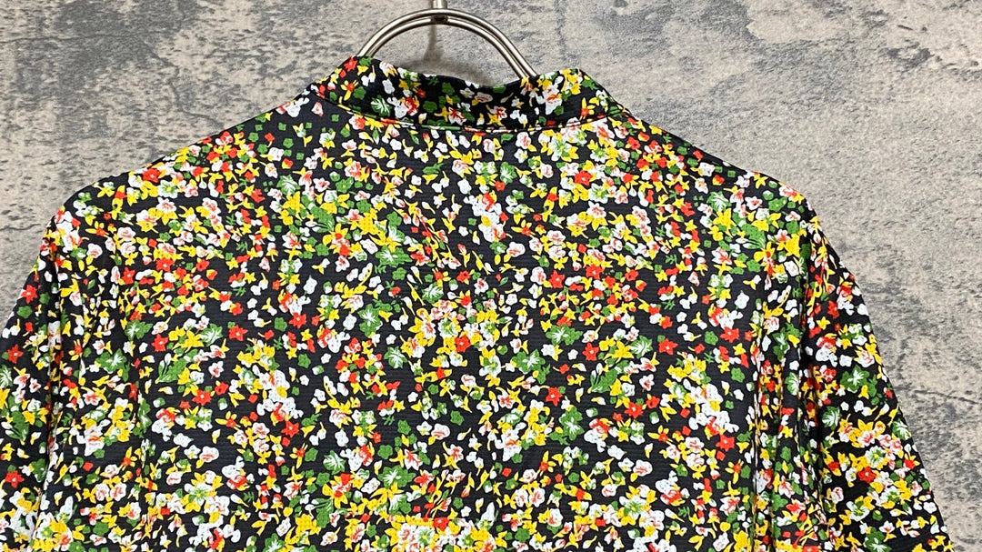 KD068 カフェドシクリステ CAFE DU CYCLISTE FLORIANE 半袖 サイクルジャージ 子花柄 L