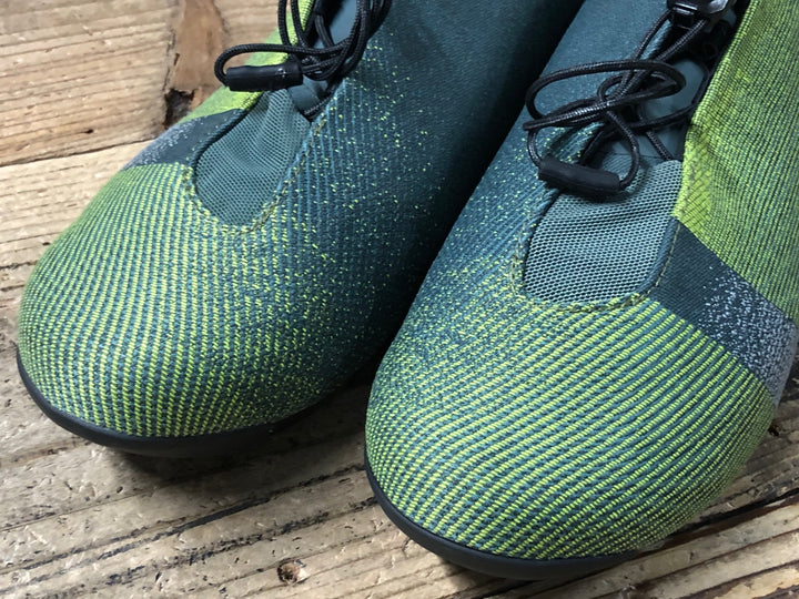 KJ017 ラファ Rapha Pro Team Lace Up Shoes ビンディングシューズ 緑 EU43
