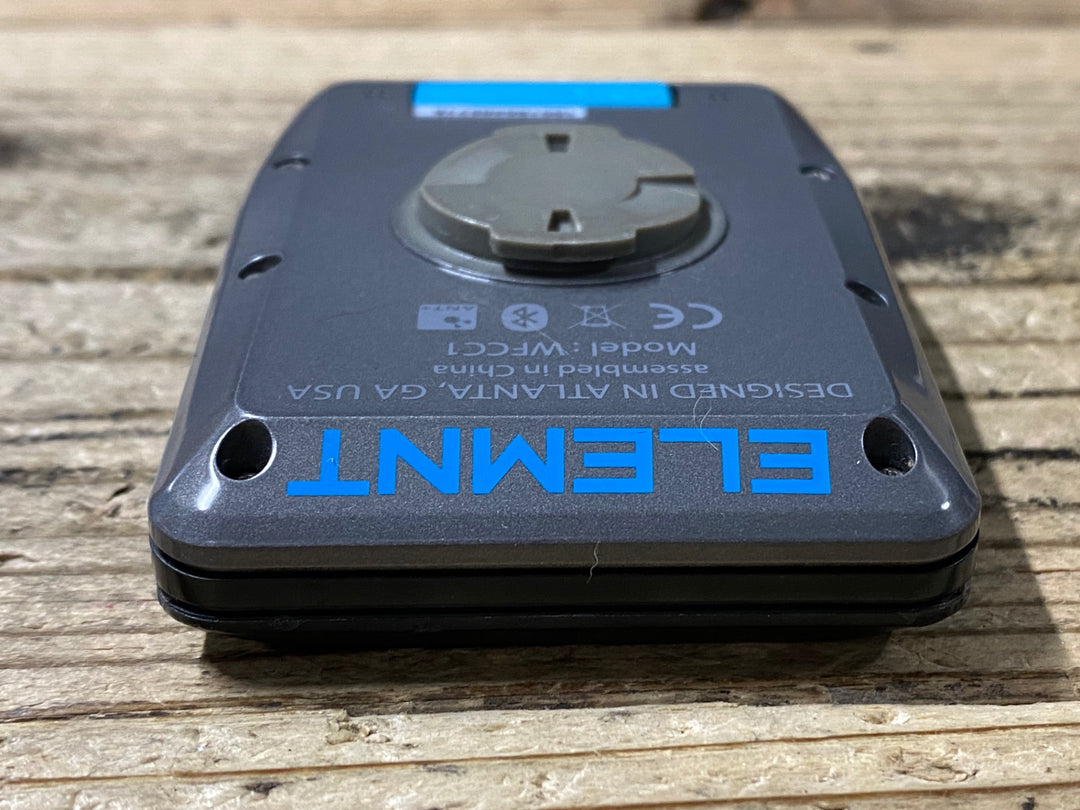 KE370 ワフー Wahoo エレメント ELEMNT WFCC1 サイクルコンピューター SPD/CAD/HRセンサー付