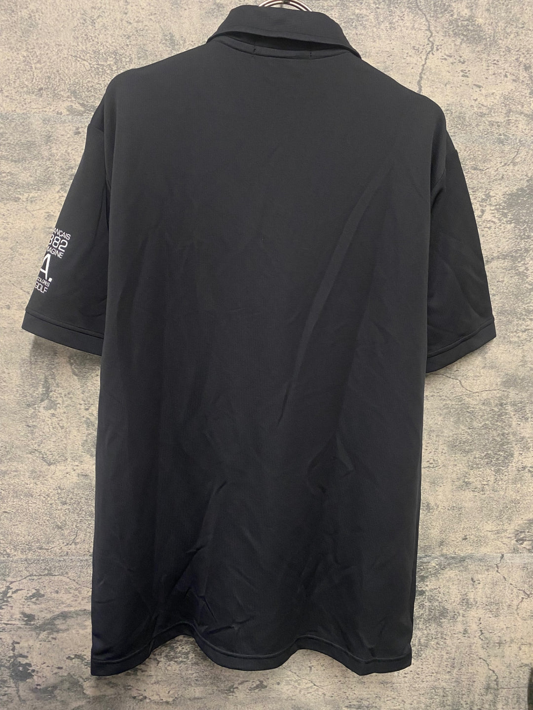 JO221 ルコックスポルティフ le coq sportif 半袖 ポロシャツ 黒 LL