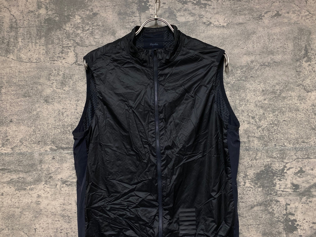 JU905 ラファ Rapha PRO TEAM INSULATED GILET サイクルベスト ジレ 黒 M