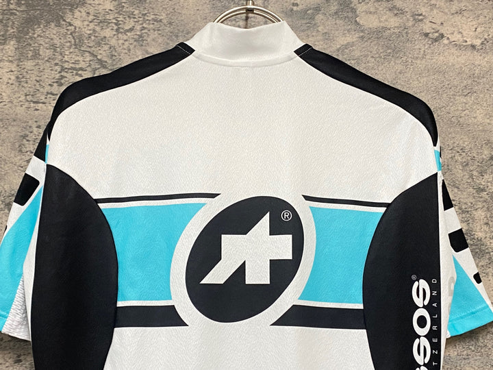 KB860 アソス assos 半袖 サイクルジャージ 黒 白 M