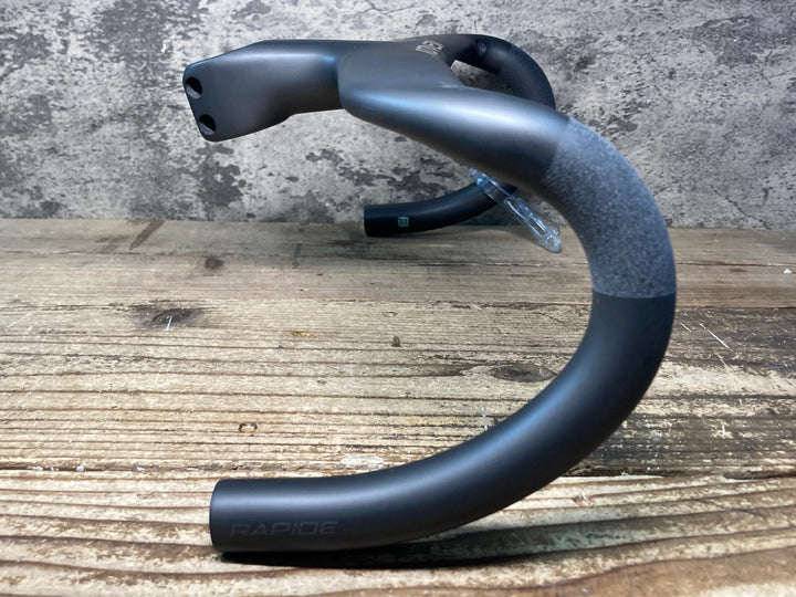 JM375 ロヴァール ROVAL RAPIDE RD COCKPIT 一体型 カーボン ドロップハンドル Φ31.8 400/90MM