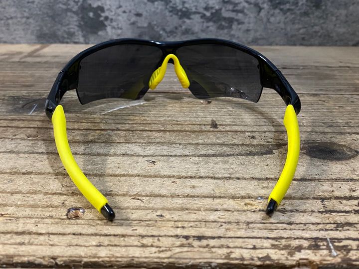 KH644 オークリー OAKLEY LIVESTRONG RADAR サングラス アイウェア 黒 黄 ※レンズ傷