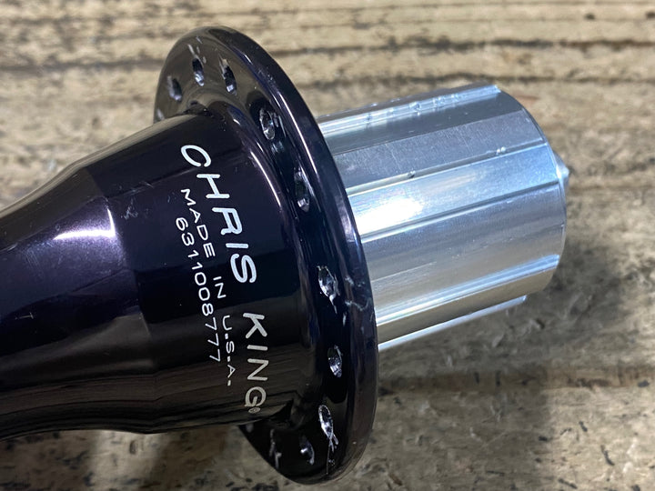 KD396 クリスキング CHRIS KING R45 前後ハブセット 黒 シマノ10S 32H OLD100x130mm