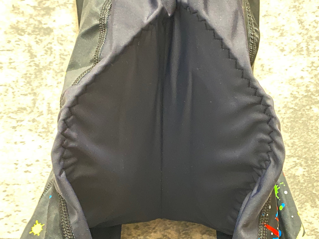 JZ563 スペシャライズド SPECIALIZED ビブショーツ 黒 S アルカンシェルスプレー