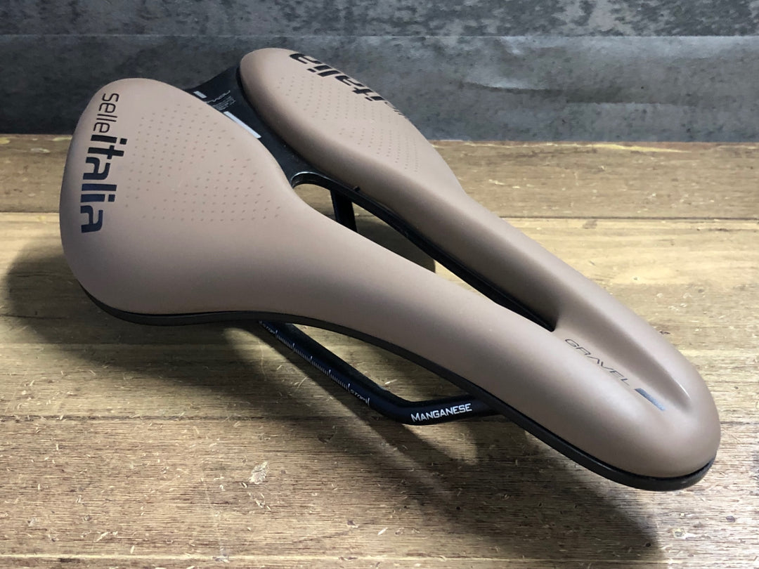 KA460 セライタリア selle italia NOVUS EVO GRAVEL サドル 茶 145mm MANGANESE