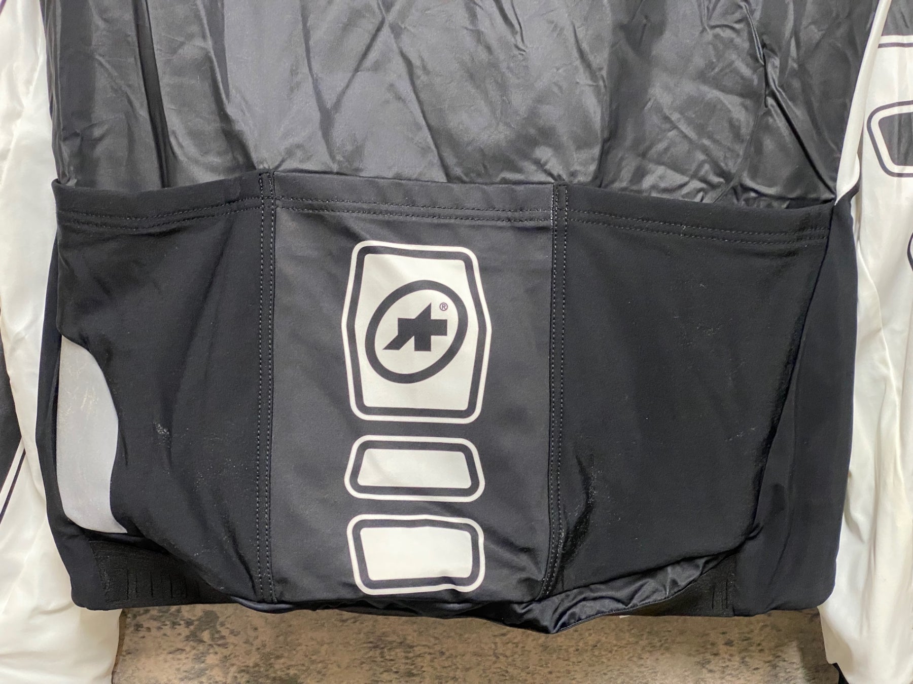 JQ141 アソス assos iJ SHAQ 6 uno 長袖サイクルジャケット 緑 M 裏