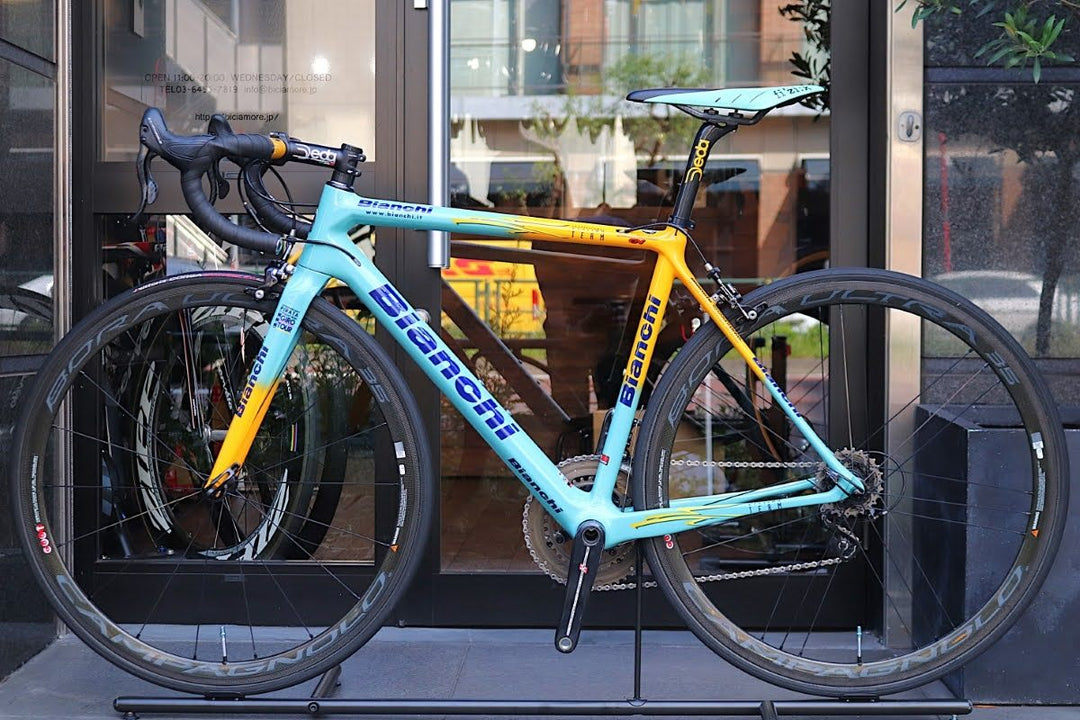 ビアンキ BIANCHI スペシャリッシマ SPECIALISSIMA 2018モデル 53サイズ カンパニョーロ スーパーレコード 11S カーボン ロードバイク 【東京南麻布店】