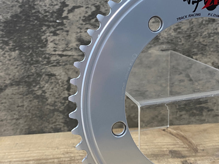 KH565 スギノ SUGINO 禅 ZEN チェーンリング シルバー 52T PCD144mm 厚歯